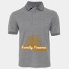 JB's  BIRDS EYE POLO   CHARCOAL - S Thumbnail