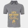 JB's  BIRDS EYE POLO   CHARCOAL - S Thumbnail