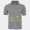 JB's  BIRDS EYE POLO   CHARCOAL - S Thumbnail