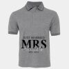 JB's  BIRDS EYE POLO   CHARCOAL - S Thumbnail