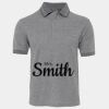 JB's  BIRDS EYE POLO   CHARCOAL - S Thumbnail
