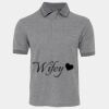 JB's  BIRDS EYE POLO   CHARCOAL - S Thumbnail