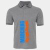 JB's  BIRDS EYE POLO   CHARCOAL - S Thumbnail