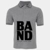 JB's  BIRDS EYE POLO   CHARCOAL - S Thumbnail