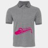 JB's  BIRDS EYE POLO   CHARCOAL - S Thumbnail