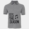 JB's  BIRDS EYE POLO   CHARCOAL - S Thumbnail