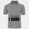 JB's  BIRDS EYE POLO   CHARCOAL - S Thumbnail