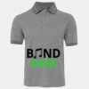 JB's  BIRDS EYE POLO   CHARCOAL - S Thumbnail