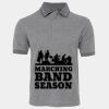 JB's  BIRDS EYE POLO   CHARCOAL - S Thumbnail