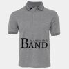 JB's  BIRDS EYE POLO   CHARCOAL - S Thumbnail