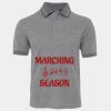 JB's  BIRDS EYE POLO   CHARCOAL - S Thumbnail