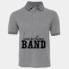 JB's  BIRDS EYE POLO   CHARCOAL - S Thumbnail
