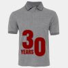 JB's  BIRDS EYE POLO   CHARCOAL - S Thumbnail