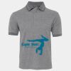 JB's  BIRDS EYE POLO   CHARCOAL - S Thumbnail