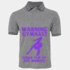 JB's  BIRDS EYE POLO   CHARCOAL - S Thumbnail