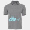 JB's  BIRDS EYE POLO   CHARCOAL - S Thumbnail
