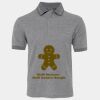 JB's  BIRDS EYE POLO   CHARCOAL - S Thumbnail