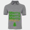JB's  BIRDS EYE POLO   CHARCOAL - S Thumbnail