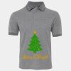 JB's  BIRDS EYE POLO   CHARCOAL - S Thumbnail