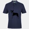 C OF C  JERSEY POLO   CHARCOAL Thumbnail
