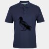 C OF C  JERSEY POLO   CHARCOAL Thumbnail