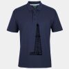 C OF C  JERSEY POLO   CHARCOAL Thumbnail