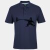 C OF C  JERSEY POLO   CHARCOAL Thumbnail