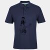 C OF C  JERSEY POLO   CHARCOAL Thumbnail
