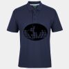 C OF C  JERSEY POLO   CHARCOAL Thumbnail