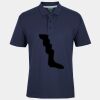 C OF C  JERSEY POLO   CHARCOAL Thumbnail