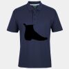 C OF C  JERSEY POLO   CHARCOAL Thumbnail