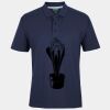 C OF C  JERSEY POLO   CHARCOAL Thumbnail