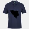 C OF C  JERSEY POLO   CHARCOAL Thumbnail