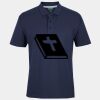 C OF C  JERSEY POLO   CHARCOAL Thumbnail