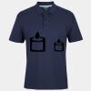 C OF C  JERSEY POLO   CHARCOAL Thumbnail