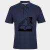 C OF C  JERSEY POLO   CHARCOAL Thumbnail
