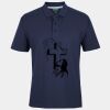 C OF C  JERSEY POLO   CHARCOAL Thumbnail