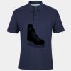 C OF C  JERSEY POLO   CHARCOAL Thumbnail