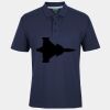 C OF C  JERSEY POLO   CHARCOAL Thumbnail