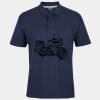 C OF C  JERSEY POLO   CHARCOAL Thumbnail