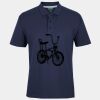 C OF C  JERSEY POLO   CHARCOAL Thumbnail