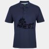 C OF C  JERSEY POLO   CHARCOAL Thumbnail