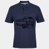C OF C  JERSEY POLO   CHARCOAL Thumbnail
