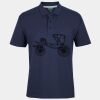 C OF C  JERSEY POLO   CHARCOAL Thumbnail