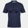 C OF C  JERSEY POLO   CHARCOAL Thumbnail