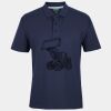 C OF C  JERSEY POLO   CHARCOAL Thumbnail