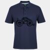C OF C  JERSEY POLO   CHARCOAL Thumbnail