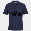 C OF C  JERSEY POLO   CHARCOAL Thumbnail