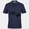 C OF C  JERSEY POLO   CHARCOAL Thumbnail
