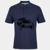 C OF C  JERSEY POLO   CHARCOAL Thumbnail